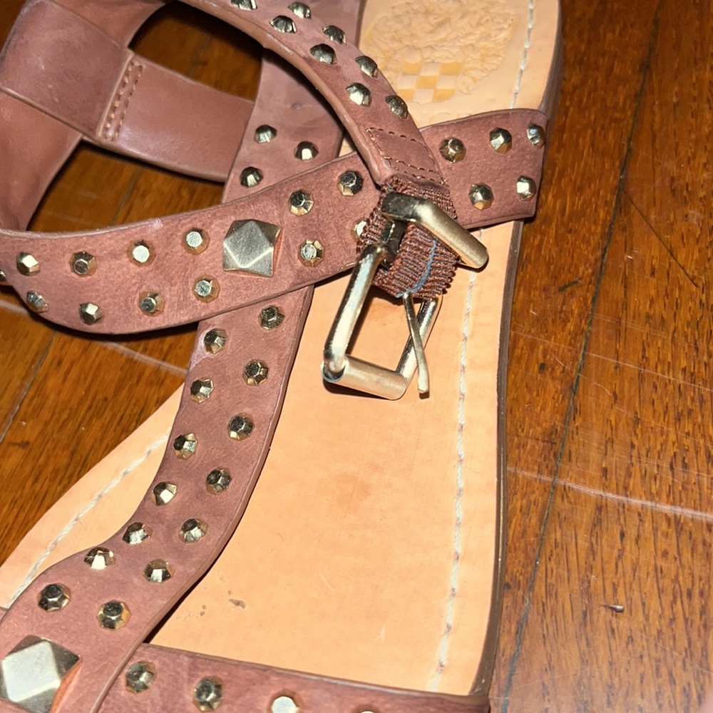 Vince Camuto Sandal 7m size 7 37 1/2 women’s open toe - Picture 4 of 16